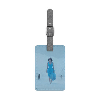 Out Of The Woods by Taylor Swift Custom Polyester Saffiano Rectangle White Luggage Tag Card Insert