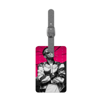 Silento Glasses Custom Polyester Saffiano Rectangle White Luggage Tag Card Insert