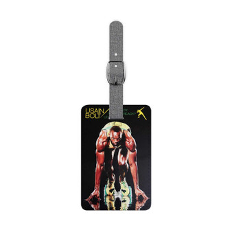 Usain Bolt Quotes New Custom Polyester Saffiano Rectangle White Luggage Tag Card Insert