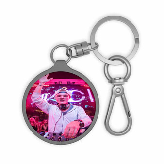 Avicii DJ Concert Custom Keyring Tag Keychain Acrylic With TPU Cover