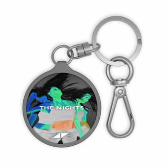 Avicii The Nights Custom Keyring Tag Keychain Acrylic With TPU Cover