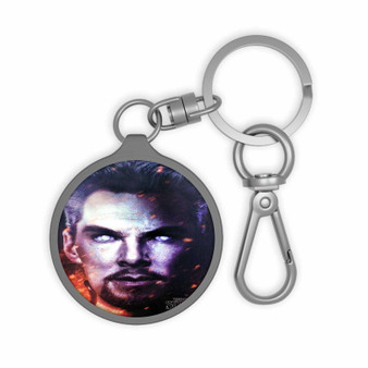 Benedict Cumberbatch Doctor Strange Custom Keyring Tag Keychain Acrylic With TPU Cover