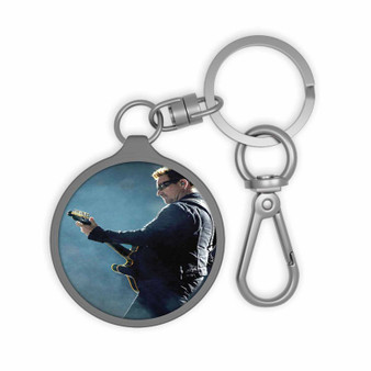 Bruce Springsteen Concert Custom Keyring Tag Keychain Acrylic With TPU Cover