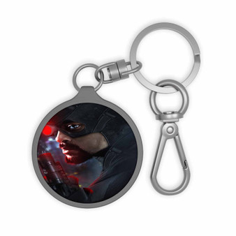 Deadshot Suicide Squad Will Smith Custom Keyring Tag Keychain Acrylic With TPU Cover