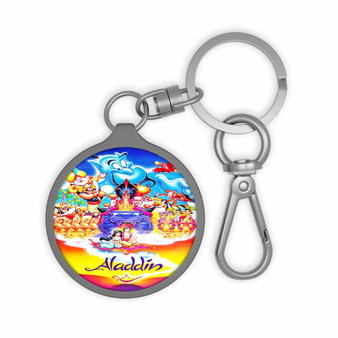 Disney Aladdin All Characters Custom Keyring Tag Keychain Acrylic With TPU Cover