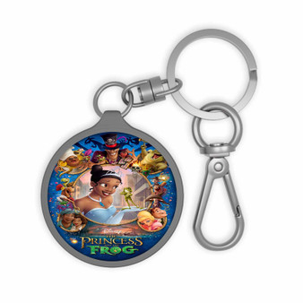 Disney The Princess And The Frog Characters Custom Keyring Tag Keychain Acrylic With TPU Cover