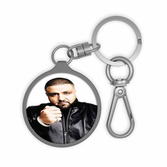 DJ Khaled Art Custom Keyring Tag Keychain Acrylic With TPU Cover