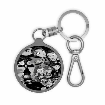 Frankenweenie Characters Custom Keyring Tag Keychain Acrylic With TPU Cover