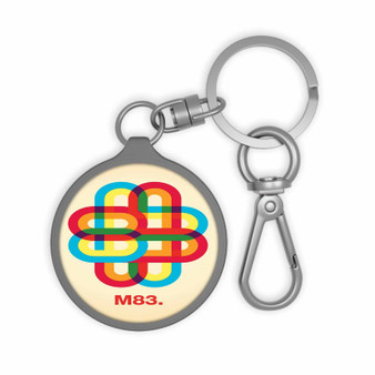 M83 Band Custom Keyring Tag Keychain Acrylic With TPU Cover