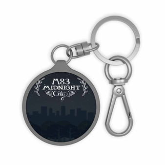 M83 Band Art Custom Keyring Tag Keychain Acrylic With TPU Cover