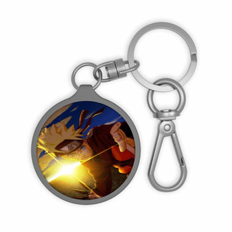Naruto Shippuden Light Sun New Custom Keyring Tag Keychain Acrylic With TPU Cover