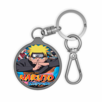Naruto Shippuden Shonen Jump New Custom Keyring Tag Keychain Acrylic With TPU Cover