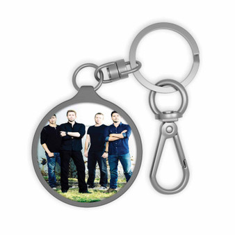Nickelback Custom Keyring Tag Keychain Acrylic With TPU Cover