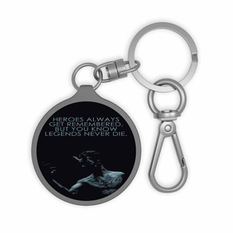 Panic At The Disco Emperor s New Clothes Quotes Custom Keyring Tag Keychain Acrylic With TPU Cover