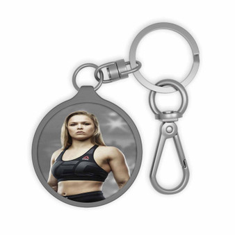 Ronda Rousey UFC New Custom Keyring Tag Keychain Acrylic With TPU Cover