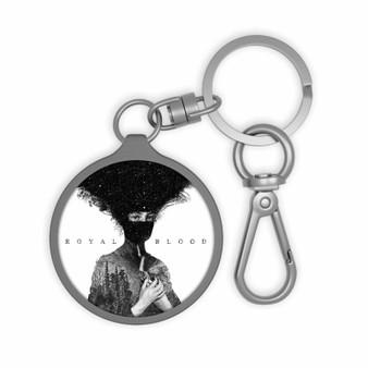 Royal Blood Black Hair Sky New Custom Keyring Tag Keychain Acrylic With TPU Cover