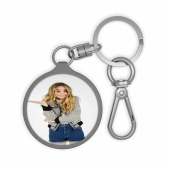 Sabrina Carpenter Custom Keyring Tag Keychain Acrylic With TPU Cover