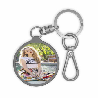 Sabrina Carpenter Art Custom Keyring Tag Keychain Acrylic With TPU Cover