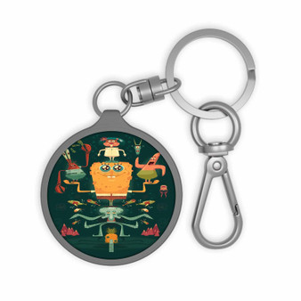 Spongebob Squarepants and Friends Custom Keyring Tag Keychain Acrylic With TPU Cover