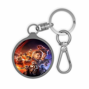 Star Wars The Force Awakens Movie Custom Keyring Tag Keychain Acrylic With TPU Cover