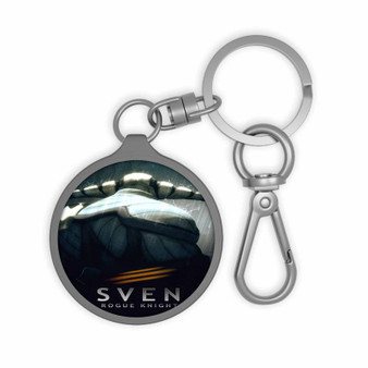 Sven Dota 2 Rogue Knight Custom Keyring Tag Keychain Acrylic With TPU Cover