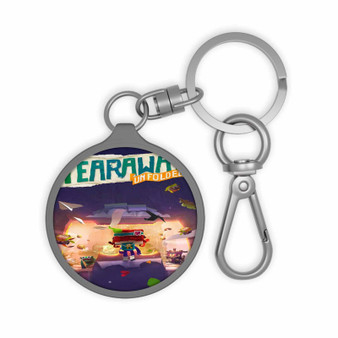 Tearaway Unfolded New Custom Keyring Tag Keychain Acrylic With TPU Cover