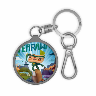 Tearaway Video Games Custom Keyring Tag Keychain Acrylic With TPU Cover
