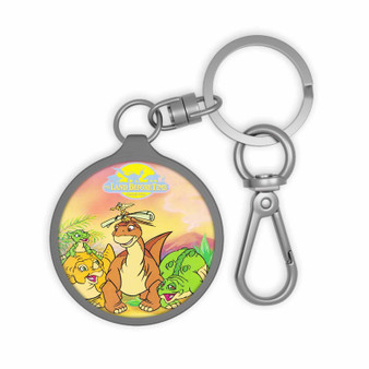 The Land Before Time Art Custom Keyring Tag Keychain Acrylic With TPU Cover