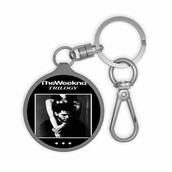 The Weeknd Trilogy Custom Keyring Tag Keychain Acrylic With TPU Cover