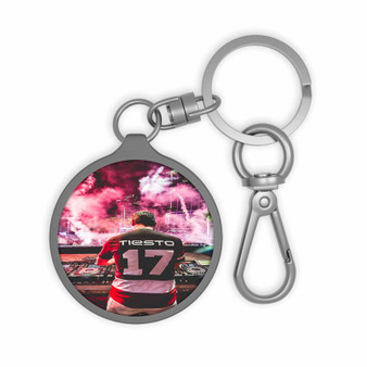 Tiesto DJ Concert Custom Keyring Tag Keychain Acrylic With TPU Cover