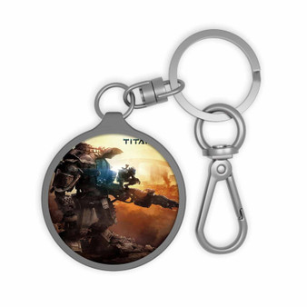 Titanfall 2 New Custom Keyring Tag Keychain Acrylic With TPU Cover