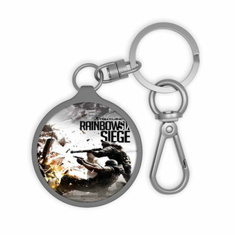 Tom Clancy s Rainbow Six Siege Custom Keyring Tag Keychain Acrylic With TPU Cover