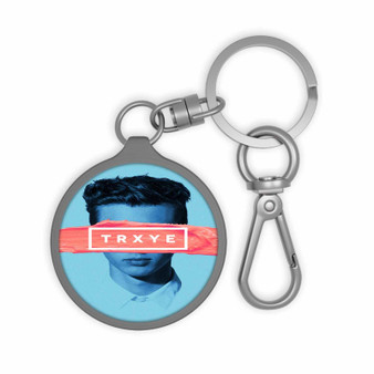 Troye Sivan Paint Face Custom Keyring Tag Keychain Acrylic With TPU Cover