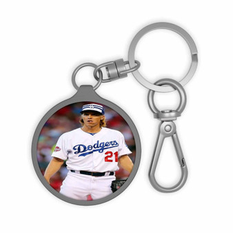 Zack Greinke LA Dodgers Baseball Players Custom Keyring Tag Keychain Acrylic With TPU Cover
