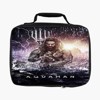 Aquaman Movie Custom Lunch Bag Fully Lined and Insulated for Adult and Kids