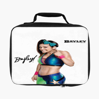 Bayley WWE Nxt Custom Lunch Bag Fully Lined and Insulated for Adult and Kids