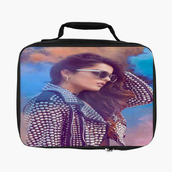 Bebe Rexha Rainbow Custom Lunch Bag Fully Lined and Insulated for Adult and Kids