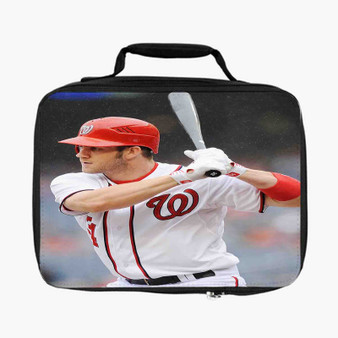 Bryce Harper Washington Nationals Custom Lunch Bag Fully Lined and Insulated for Adult and Kids