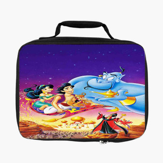 Disney Aladdin Characters Custom Lunch Bag Fully Lined and Insulated for Adult and Kids