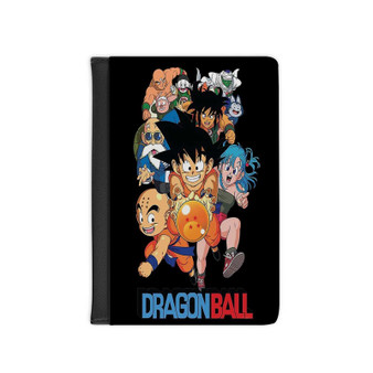 Dragon Ball Z Kids Funny PU Faux Black Leather Passport Cover Wallet Holders Luggage Travel