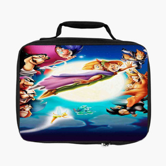 Disney Peterpan Characters Custom Lunch Bag Fully Lined and Insulated for Adult and Kids