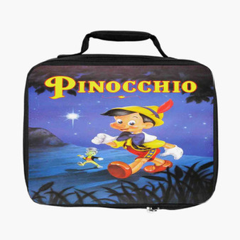 Disney Pinocchio Classic Custom Lunch Bag Fully Lined and Insulated for Adult and Kids