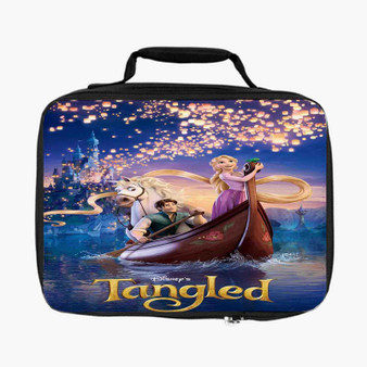 Disney Tangled Custom Lunch Bag Fully Lined and Insulated for Adult and Kids