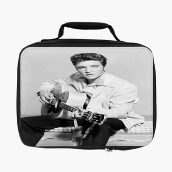 Elvis Presley Playing Guitar New Custom Lunch Bag Fully Lined and Insulated for Adult and Kids