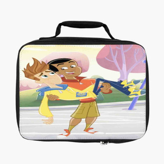 Fresh Beat Band of Spies Shout Holding Twist Custom Lunch Bag Fully Lined and Insulated for Adult and Kids