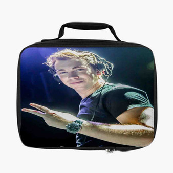 Hardwell DJ Art Custom Lunch Bag Fully Lined and Insulated for Adult and Kids