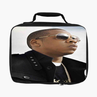 Jay Z Glasses Custom Lunch Bag Fully Lined and Insulated for Adult and Kids