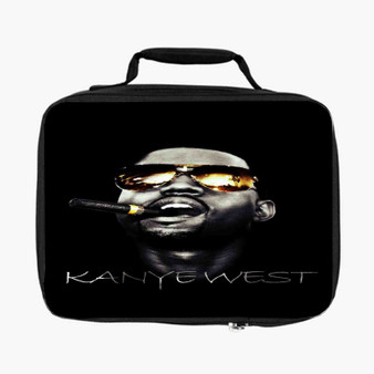 Kanye West Smoke Custom Lunch Bag Fully Lined and Insulated for Adult and Kids