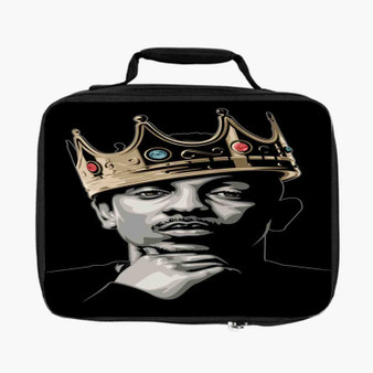 Kendrick Lamar Music New Custom Lunch Bag Fully Lined and Insulated for Adult and Kids