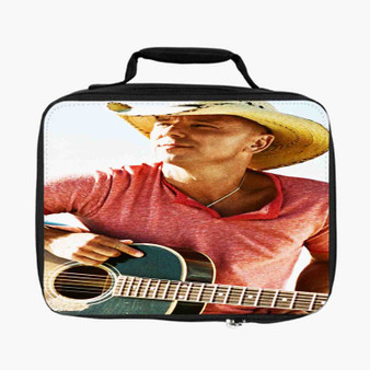 Kenny Chesney Guitar Custom Lunch Bag Fully Lined and Insulated for Adult and Kids